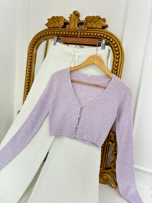 Lilac Pearl Knit (XS-3XL)