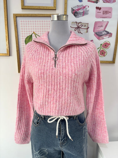 Blossom Zip Pullover (XS-XL)