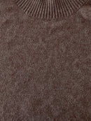 Softest Oversized Pullover in Light Brown