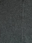 Softest Knit Zipper in Dark Grey