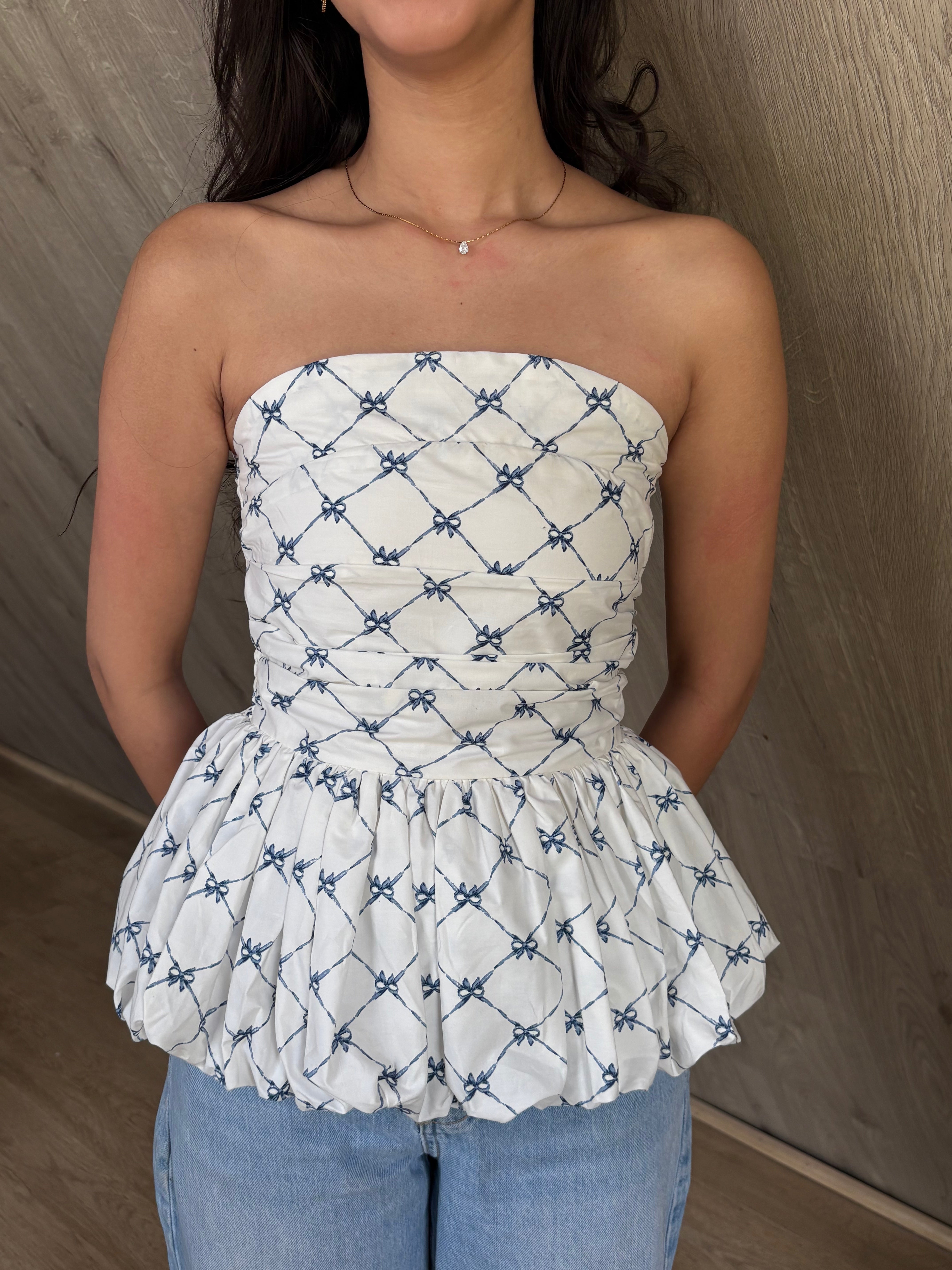 Bubble Top in Bow
