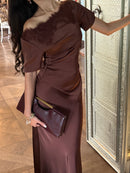 Camille Lace Top in Espresso