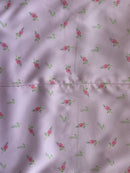 Lucine Satin Dress in Pink Floral - SAMPLE