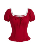Isabelle Top in Red