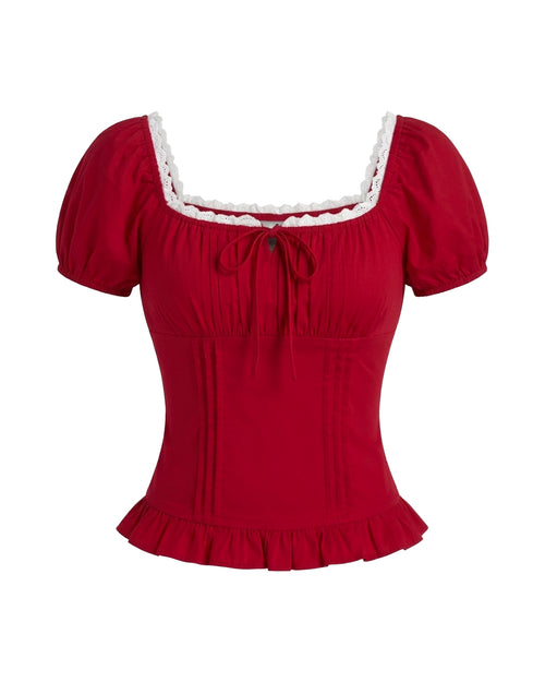 Isabelle Top in Red