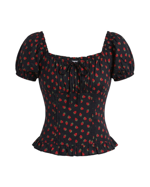 Isabelle Top in Strawberry