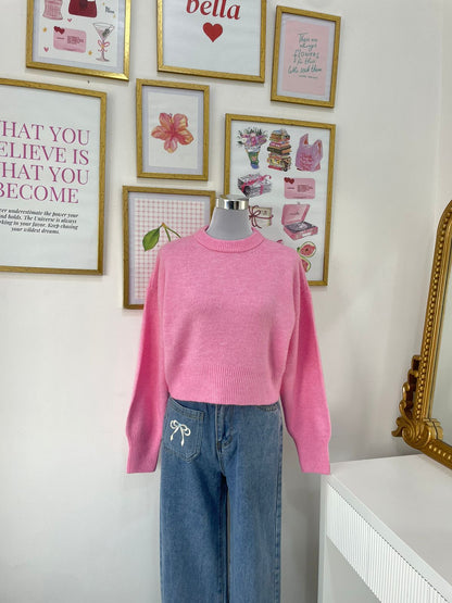 Ellie Pullover in Pink (XS-XL)