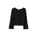 Sparkly Boat Neck Pullover