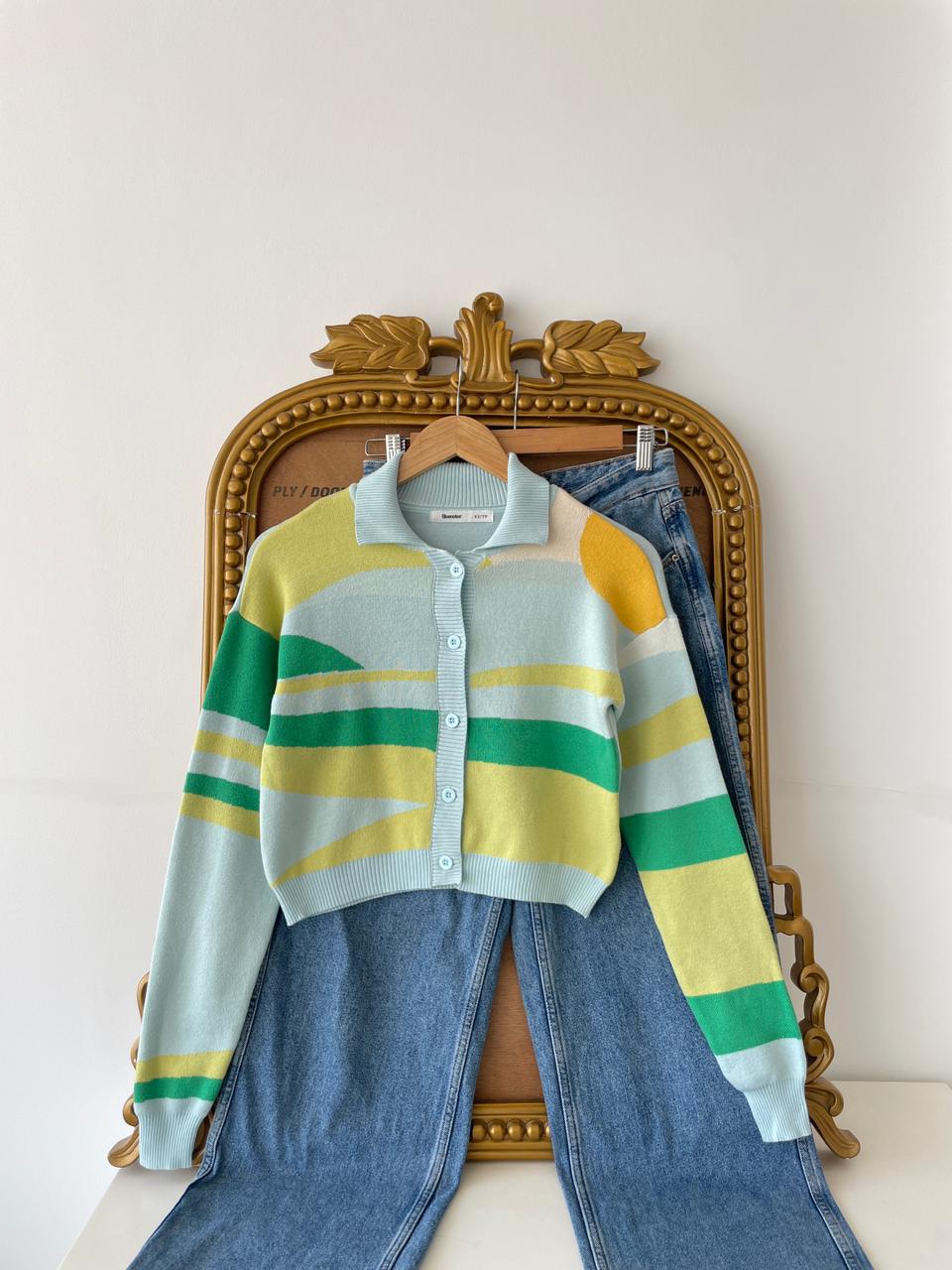 Sunny Landscape Cardigan