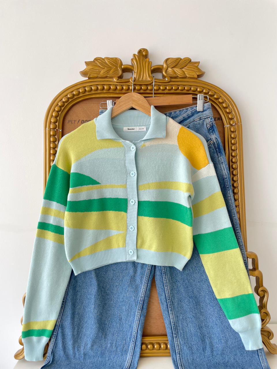 Sunny Landscape Cardigan