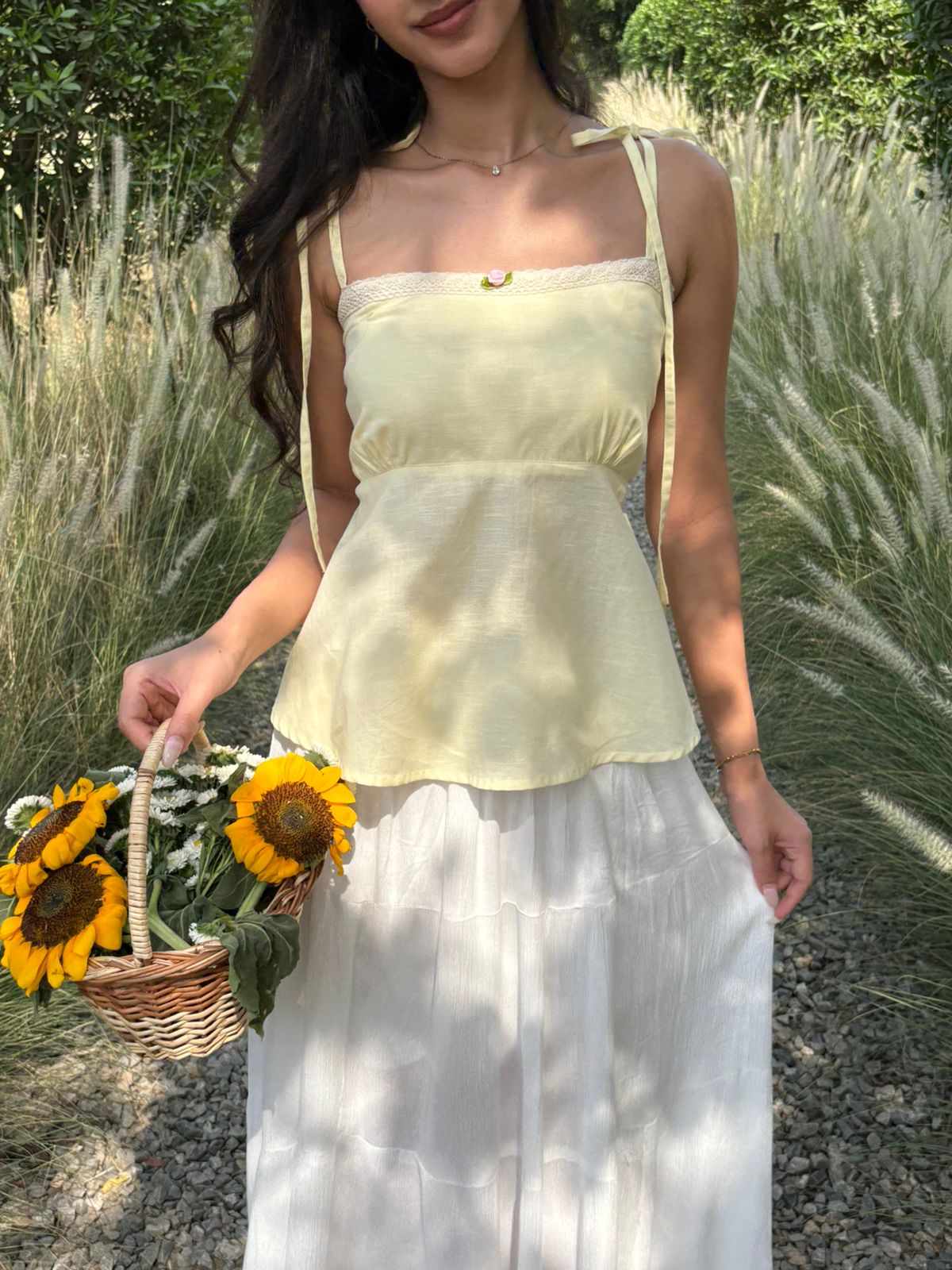 Lucy Top in Butter Yellow