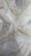Lucine Satin Top in Cream - REVIVED FINDS