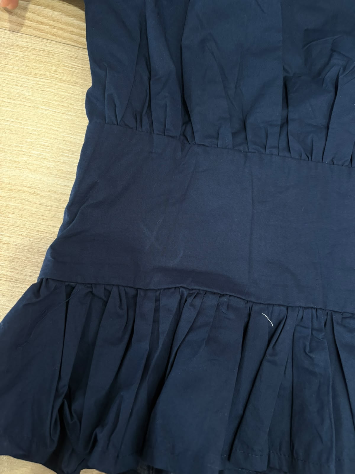 Vivienne Top in Navy - REVIVED FINDS