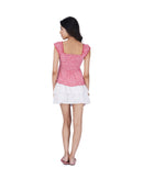 Bambi Top in Red Gingham