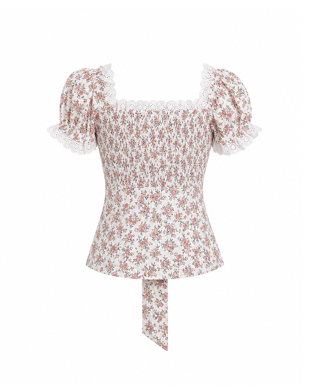 Daydream Bow Top in Floral