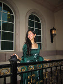 Pari Suit Set in Deep Green