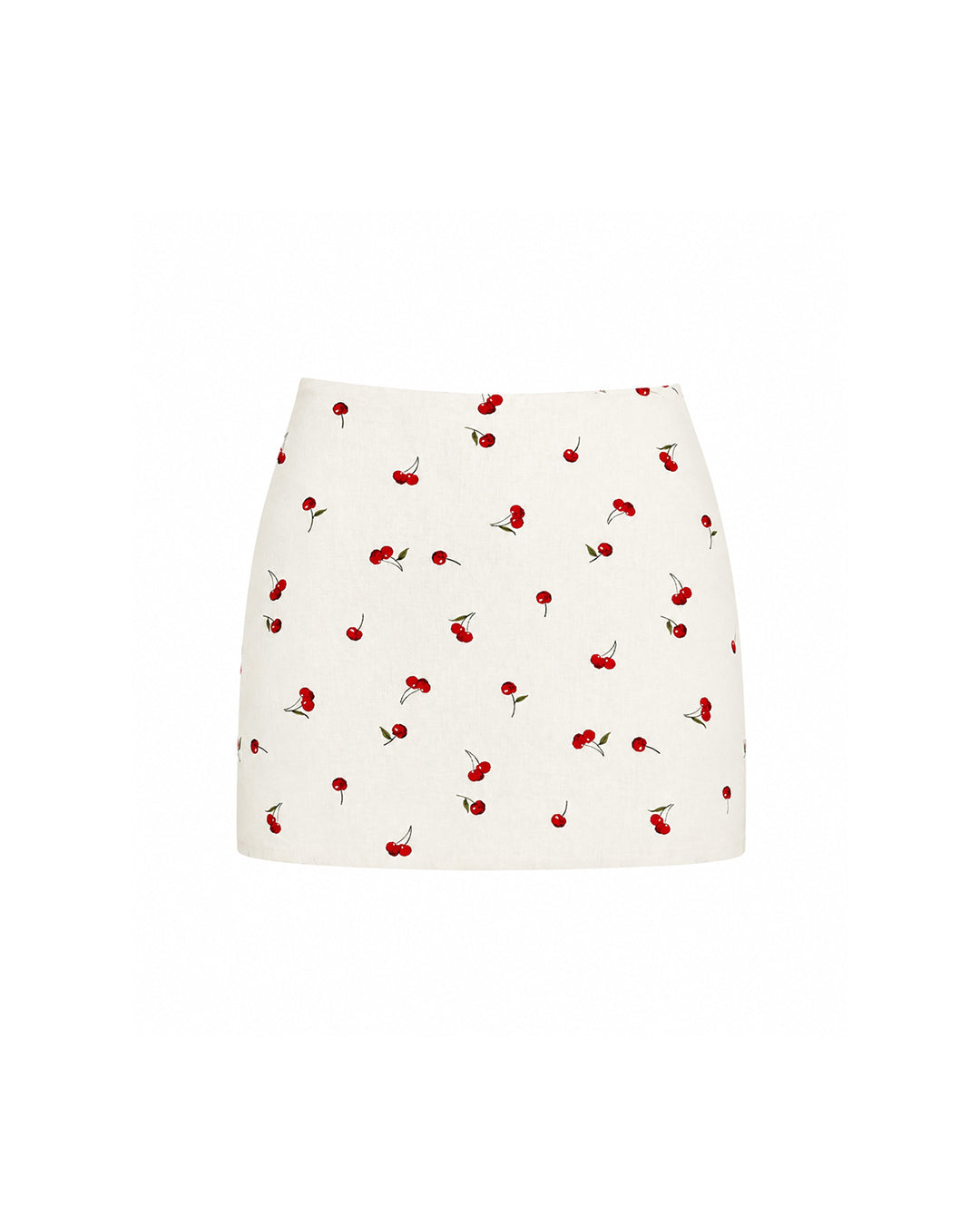 Eleanor Mini Skirt in Cherry