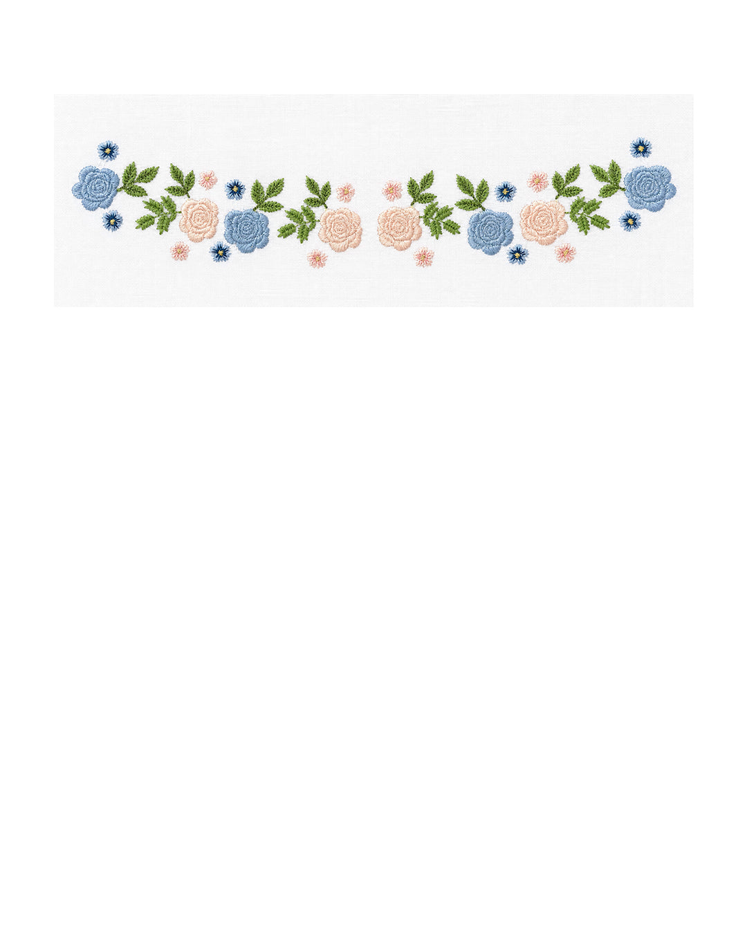 Belle Rosette Embroidered Top - PREORDER
