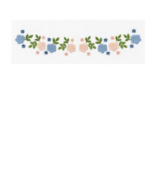 Belle Rosette Embroidered Top - PREORDER