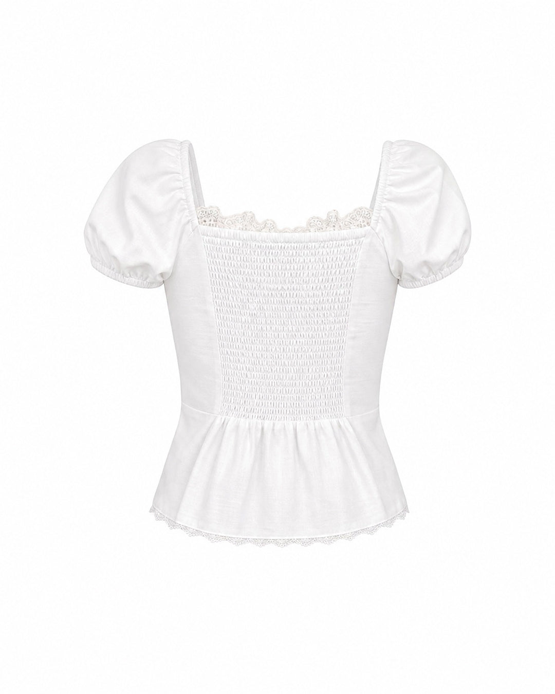 Belle Rosette Embroidered Top - PREORDER