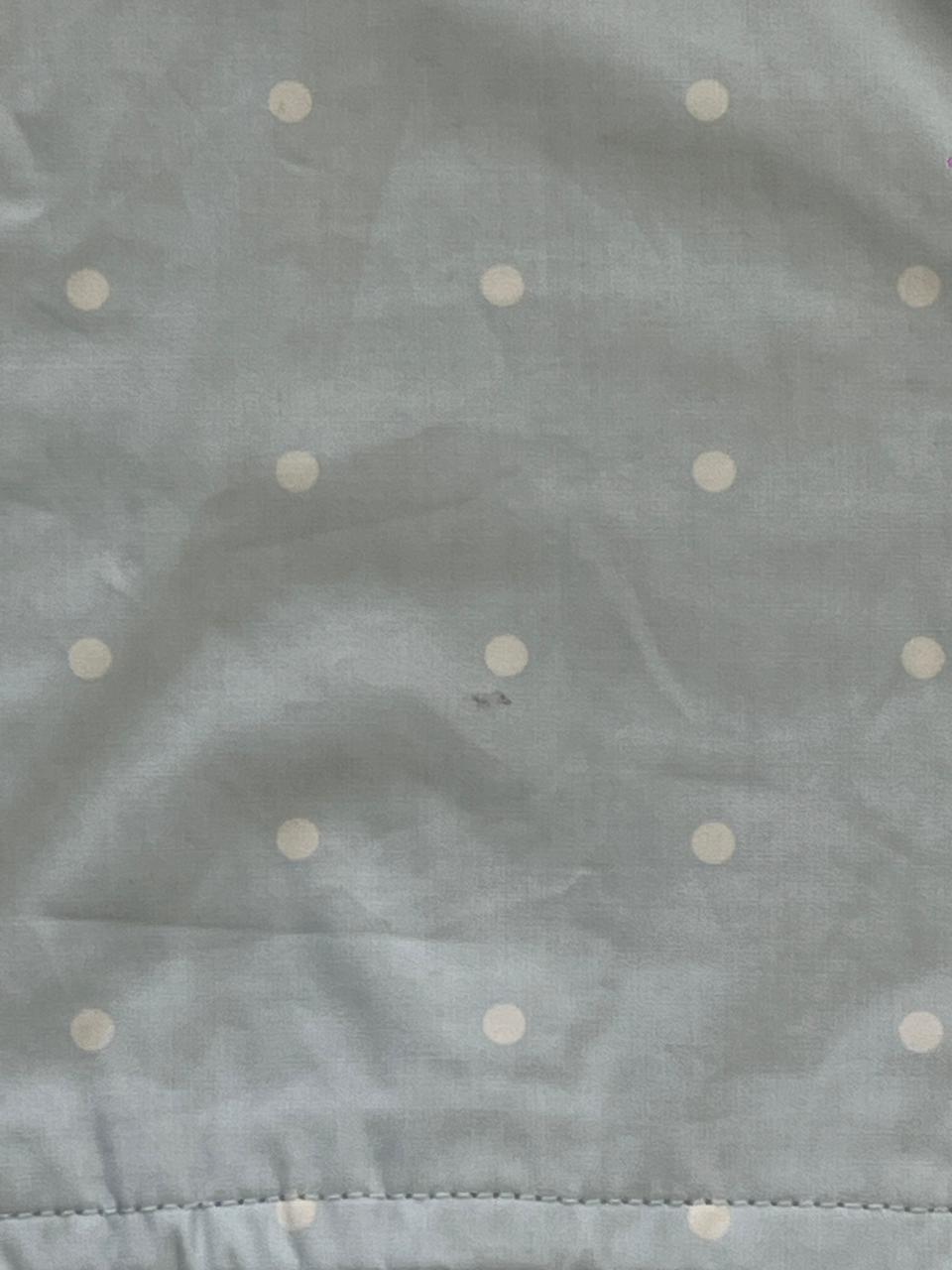 Isabelle Polka Dot Top in Light Blue - REVIVED FINDS