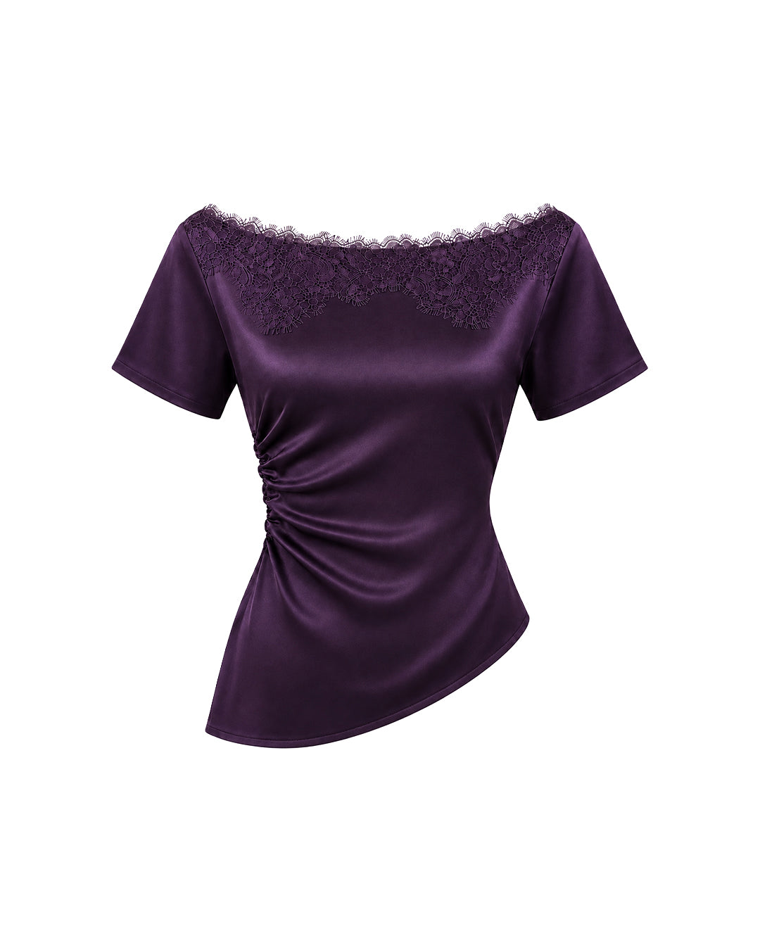Camille Lace Top in Violet - BACK IN STOCK ON PREORDER
