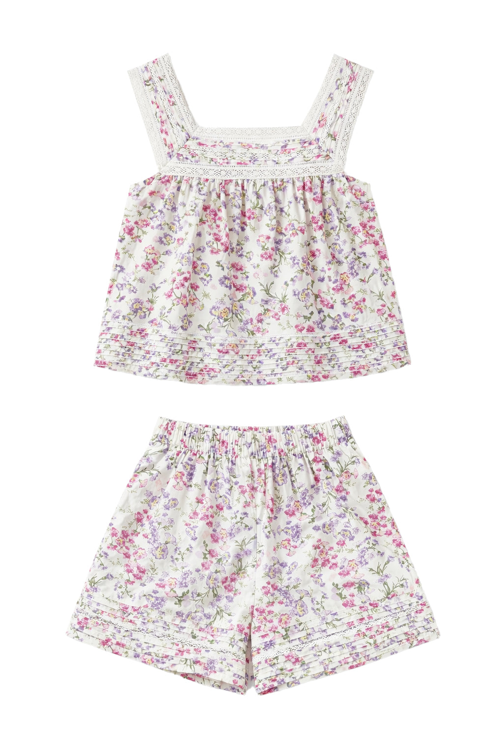 Juliette Lace Night Set with Shorts