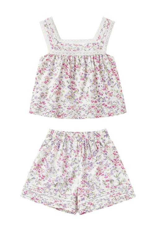 Juliette Lace Night Set with Shorts
