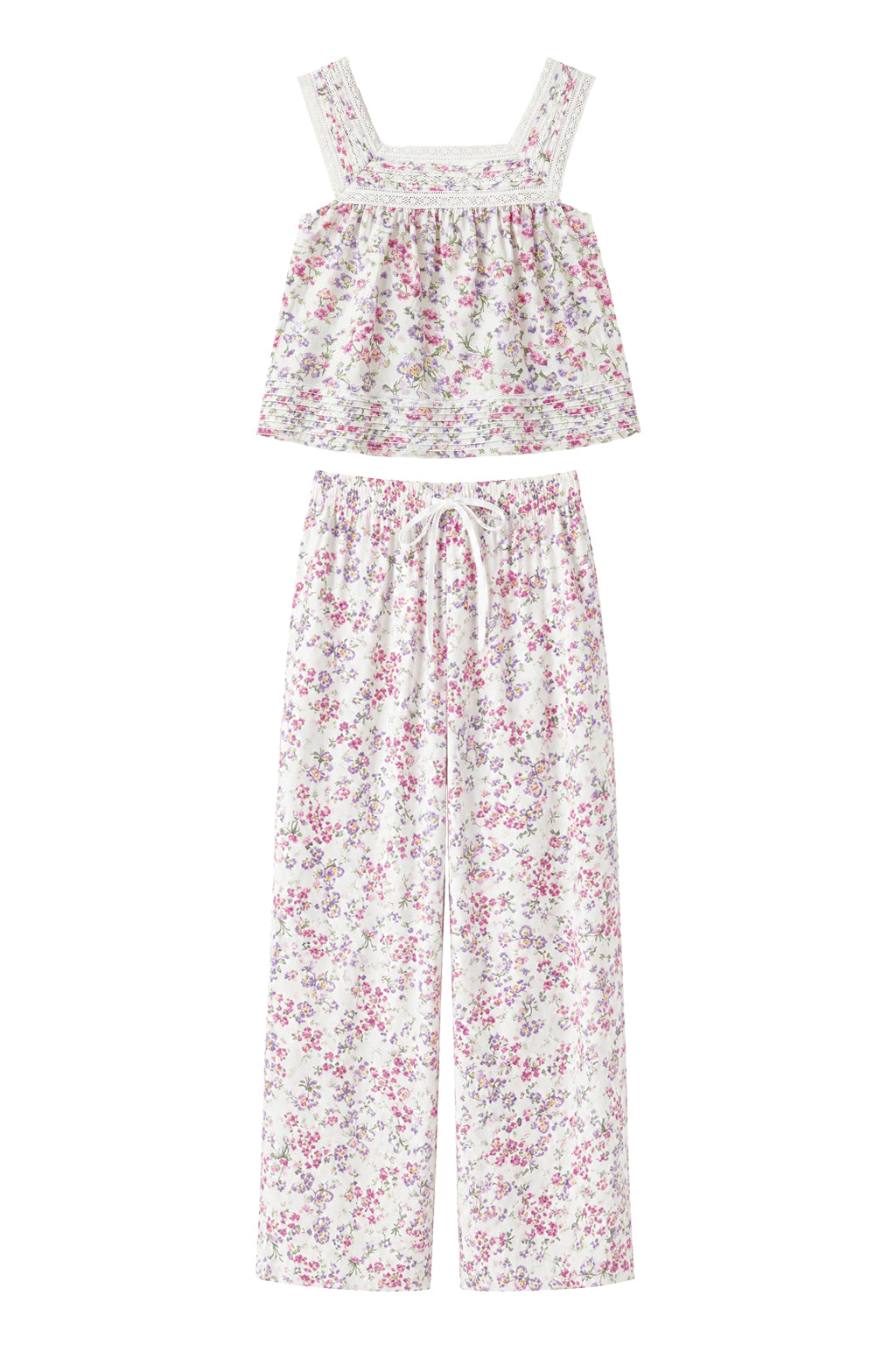 Juliette Lace Night Set with Pants
