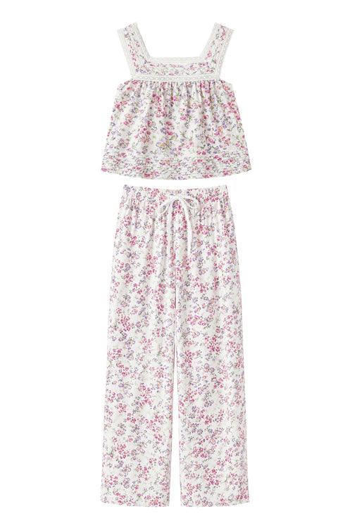 Juliette Lace Night Set with Pants