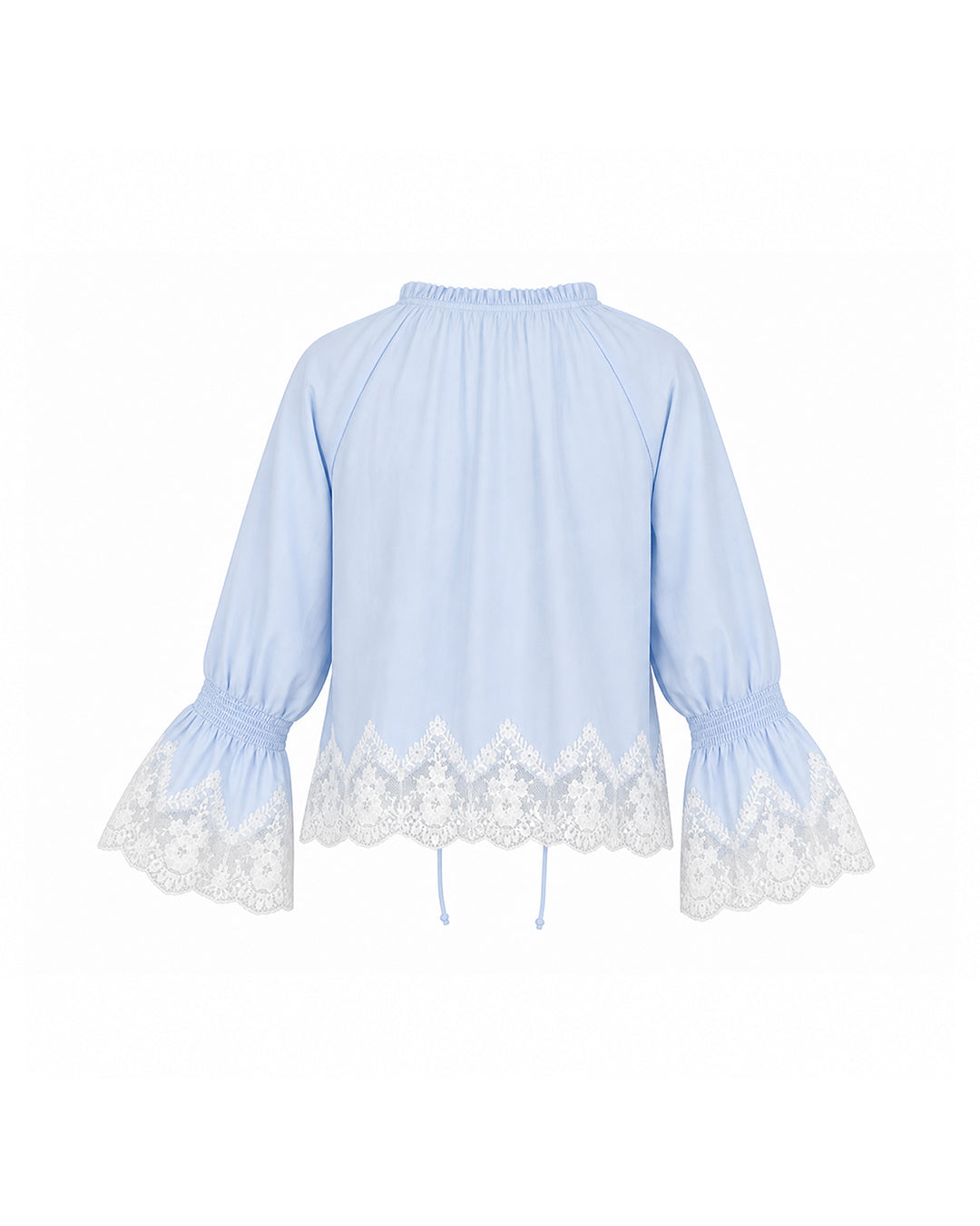 Isadora Lace Top in Sky - PREORDER