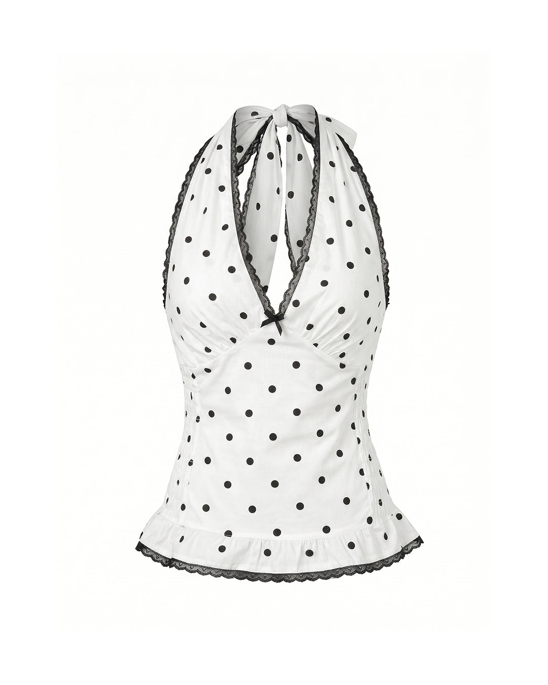 Madeline Halter Top in White