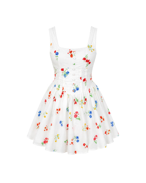 Aurora Princess Dress in Floral