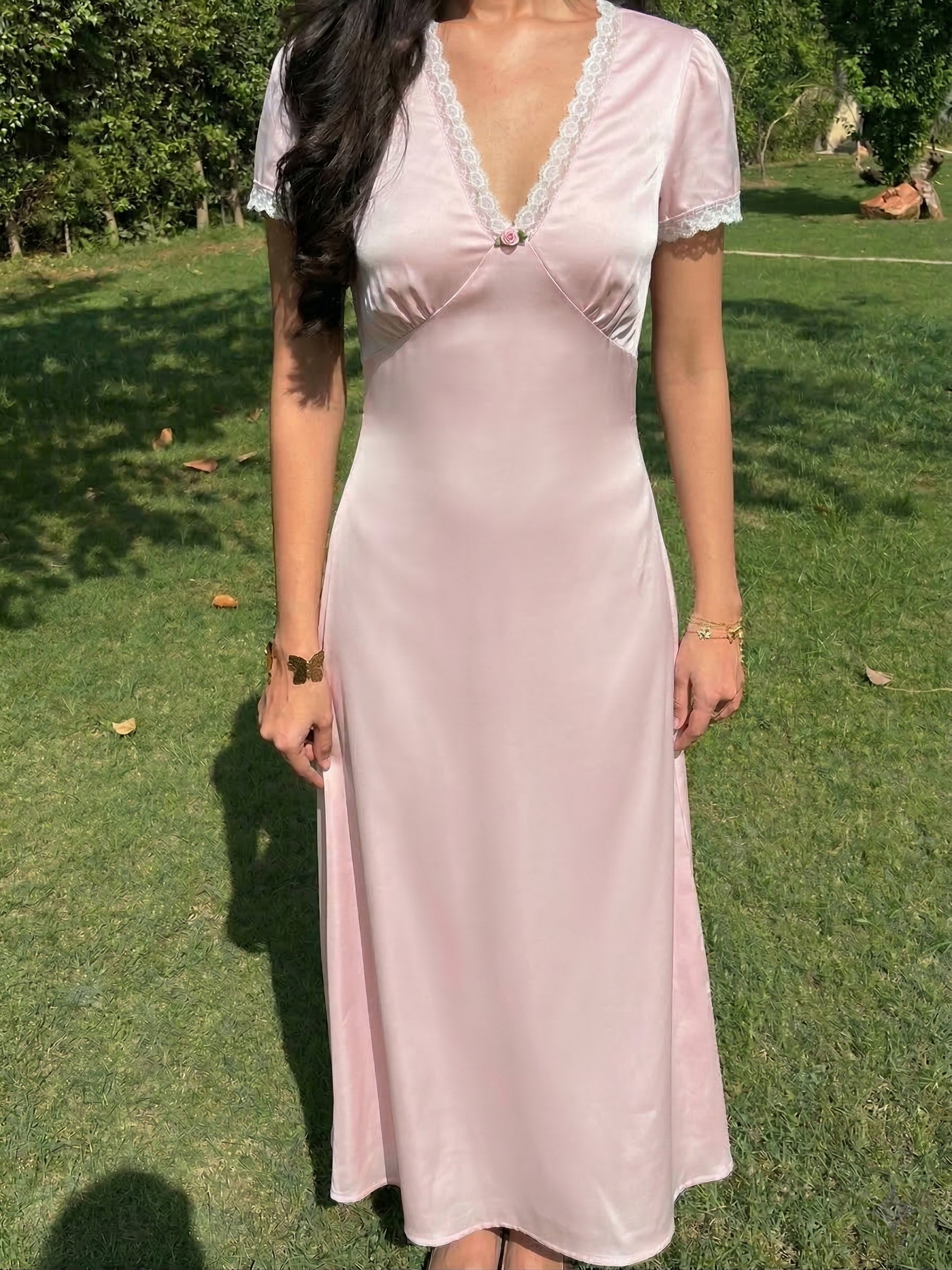 Eleanor Dress in Blush