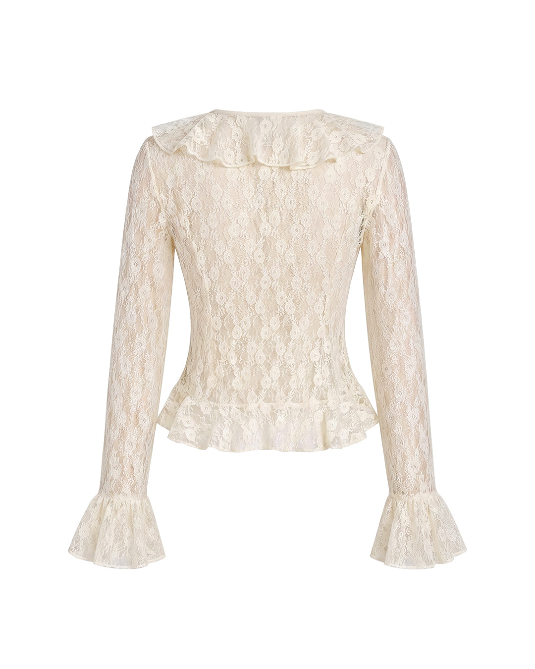 Juliette Ruffle Lace Top