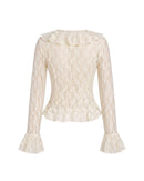 Juliette Ruffle Lace Top