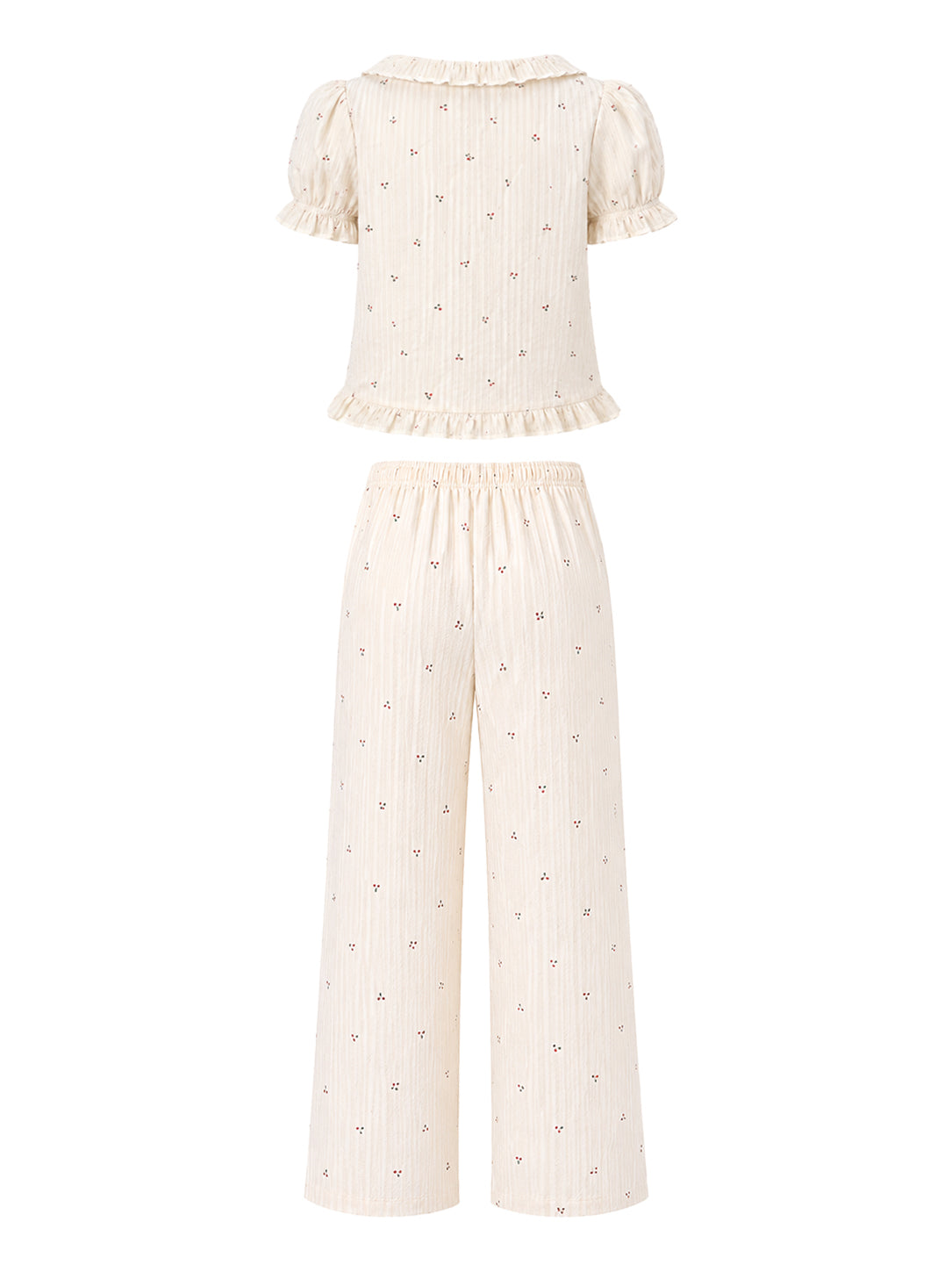 Sleepy Girl Cherry Set in Cream