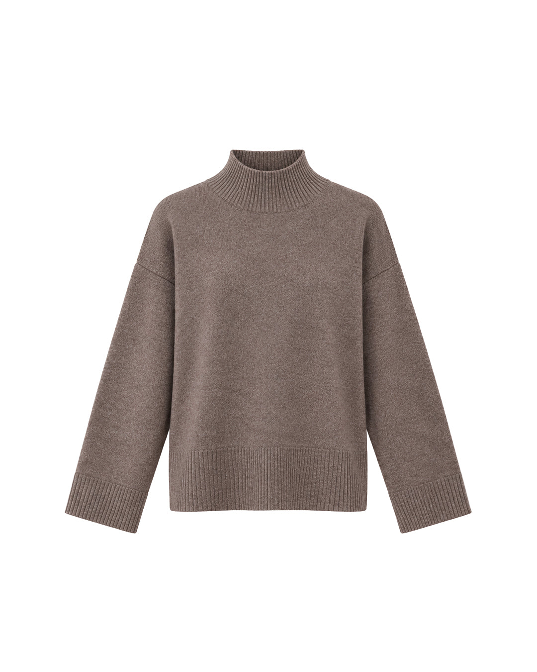 Softest Oversized Pullover in Light Brown