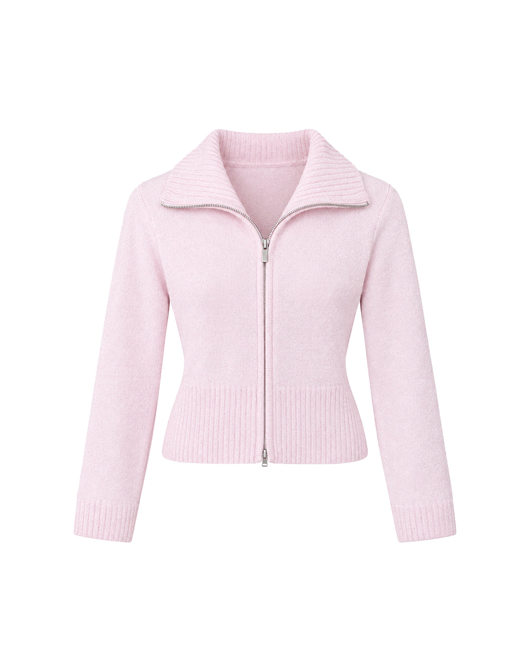 Softest Knit Zipper in Blush