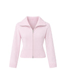 Softest Knit Zipper in Blush
