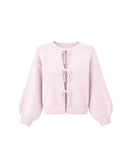 Cozy Tie-Up Cardigan in Blush